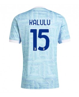Günstige Juventus Pierre Kalulu #15 Auswärtstrikot 2025-26 Kurzarm